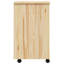Solid Wood Rectangle Accent Chest