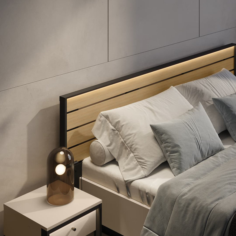 Enna 40cm W Manufactured Wood Bedside Table