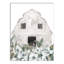 Sage Floral Barn Print On Canvas