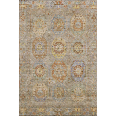 Premium Machine Washable Mayfield AMF2227 Panel Rug