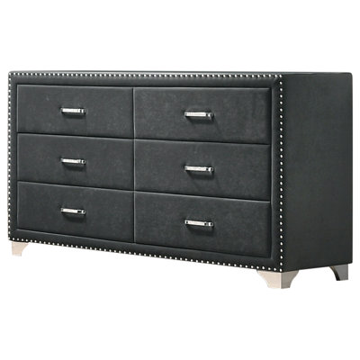 Commode double 6 tiroirs Delphine