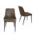 18.5'' H Faux Leather Upholstered Parsons Chair-1115139271