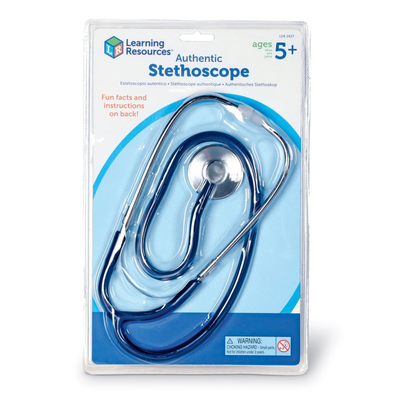 Stéthoscope de ressources d'apprentissage, paquet de 2