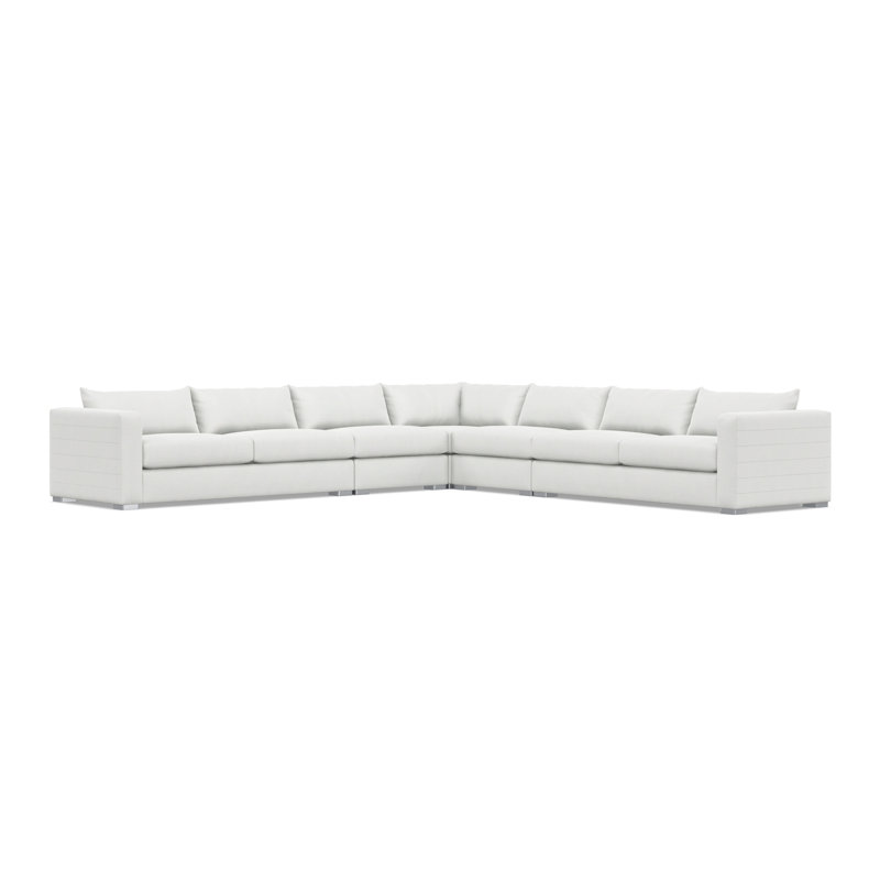 Bernhardt Helena 5-Piece Fabric Sectional