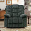 Fauteuil inclinable électrique lève-personne de 43,3 po avec chauffage, massage et ports USB / Type-C - Revêtement en microfibre-944572459