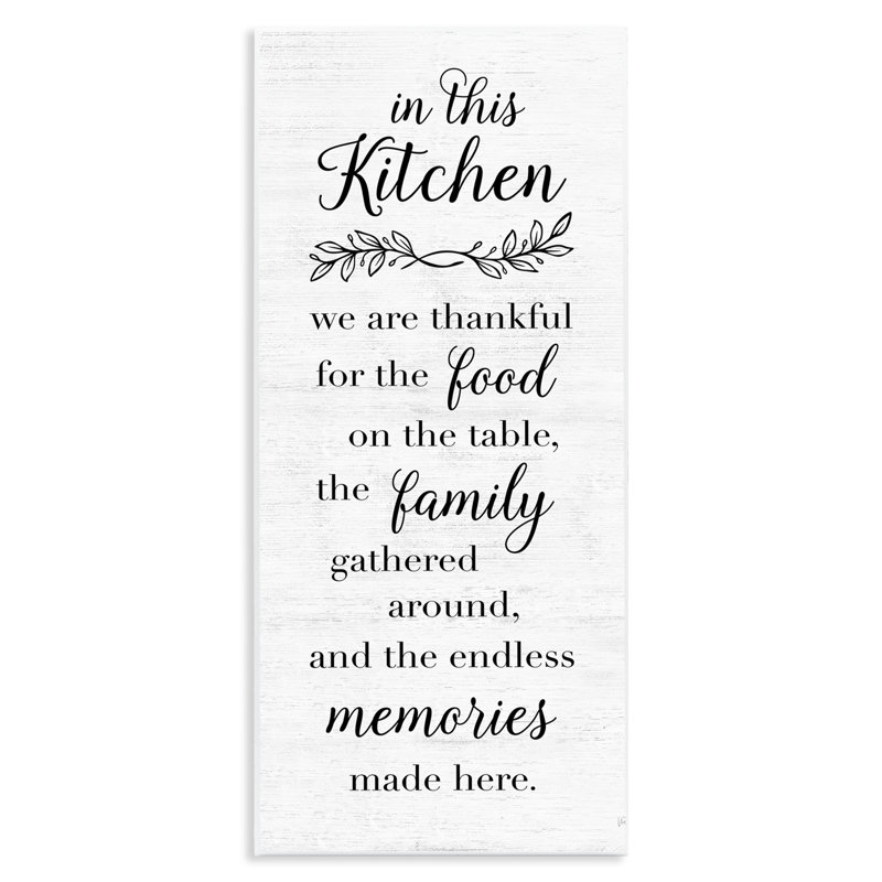 «Kitchen Family Gratitude» par Natalie Carpentieri