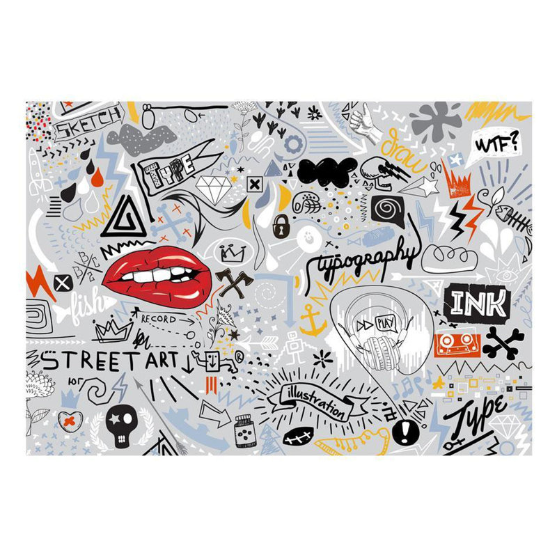 Murale Galip, L 6,83 pi x l 9,83 pi