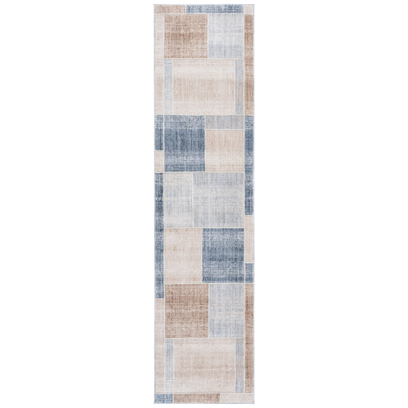 Scarlett 402 Performance Geometric Shapes Rug, Runner 2' x 8'