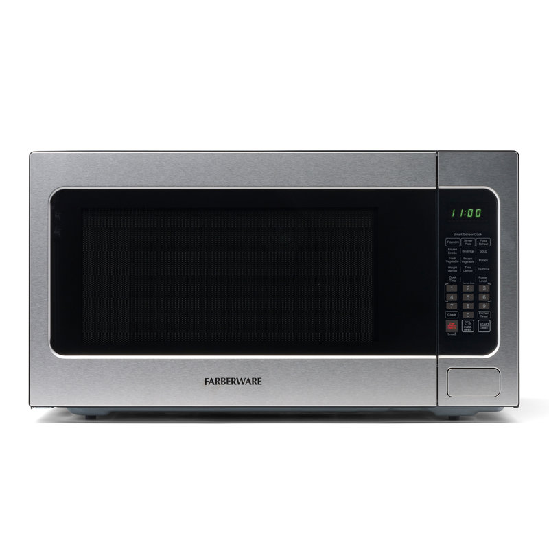 Farberware Professional 2.2 Cu. Ft. 1200-watt Microwave Oven With Smart Sensor Cooking, Stainless Steel