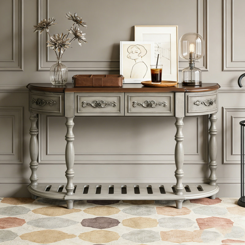 Console 52 po moderne et contemporaine, Gris ancien