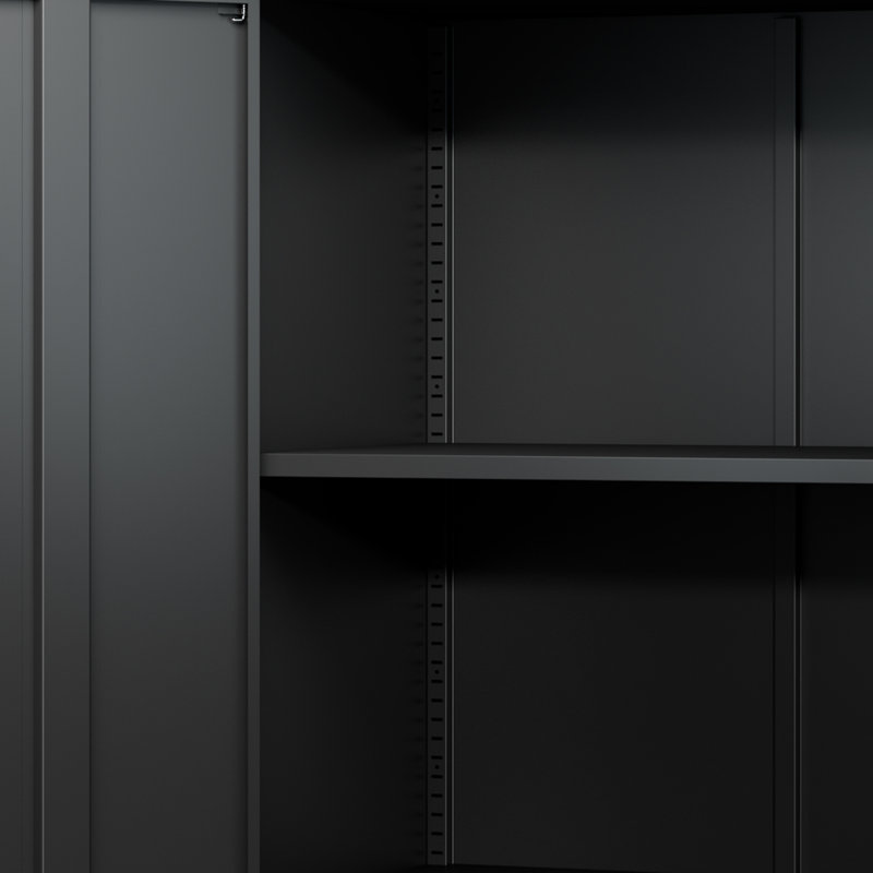Door Tool Cabinets  Garage, Lockable Garage Storage Cabinet, Locking Metal Storage Cabinet With Wheels, Rolling Tool Chest, Assembly Required H*W*D