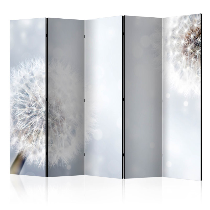 Vancouver 225cm W x 172cm H 5 - Panel Folding Room Divider