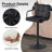 Mid-Century Modern Adjustable Height Swivel Low Back Velvet Upholstered Barstools with Metal Frame-1800338005
