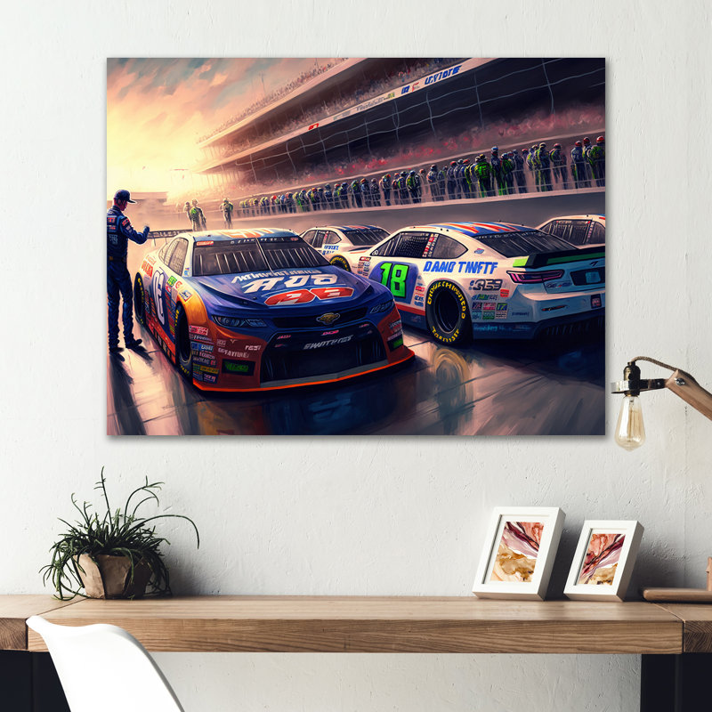 Transportation Wall Decor on Metal, 16" H x 32" W x 1" D