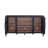 Camden 68" Two-Tone Black Oak Server