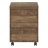 Modern Rolling Storage Cabinet For Office, Brown, With Practical File Office Workplace, Brown Laminate, Available