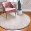 Tapis beige tissé à la machine Analena-173780286