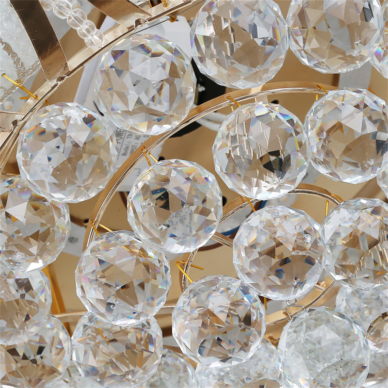 42'' Crystal Ceiling Fan with LED Lights