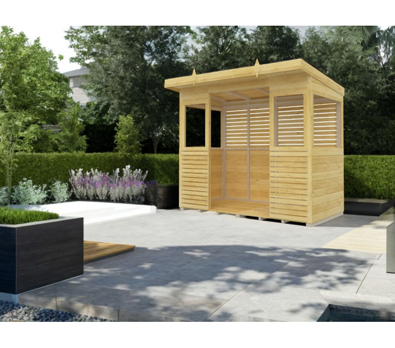 8 x 4 BBQ/Outdoor Kitchen Shelter