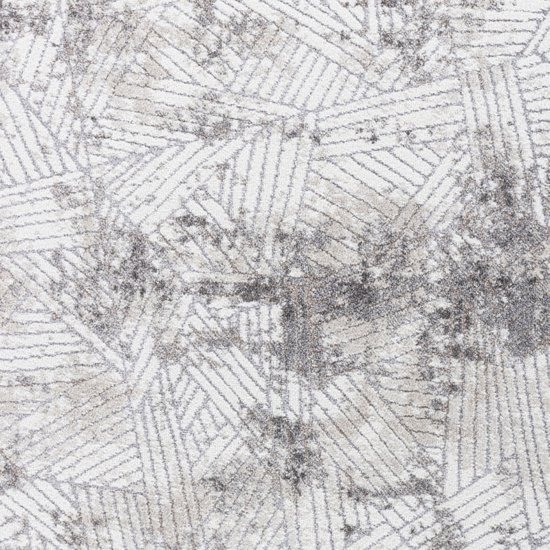 Modern Shaggy Rug, Abstract Easy to Clean Rug For Living Room, Dining Room, Bedroom, Rectangle 120 x 170 cm