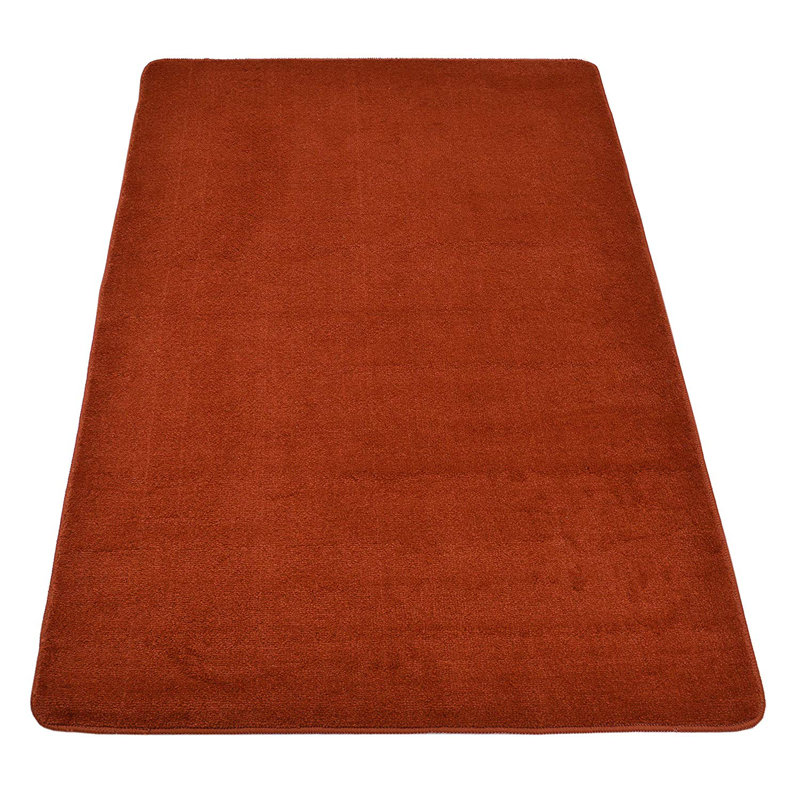 Orange Area Rug 3' x 5'