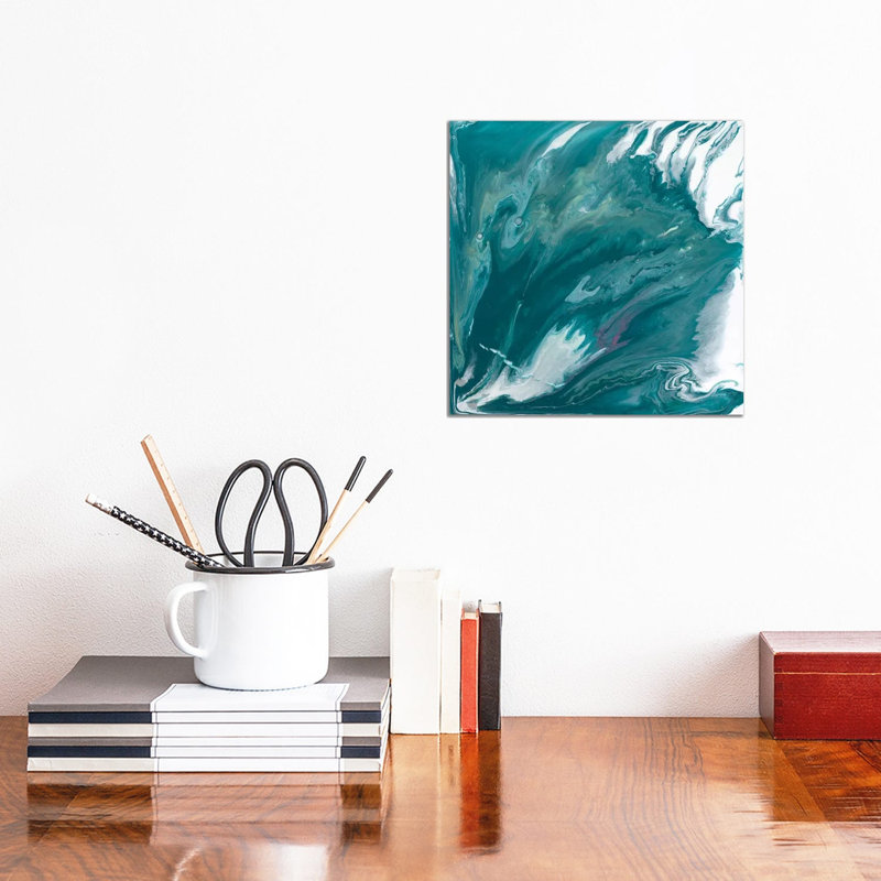 Bermuda Wave II by Studio W - Gallery-Wrapped Canvas Giclée on Canvas, 30.48 cm H x 30.48 cm W, Wrapped Canvas