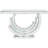 Calderwood Contemporary Glass Abstract Console Table