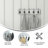 Nariaki Wall Mounted Solid Pine Wood Storage Rack with 5 Hanging Hooks-1761326135