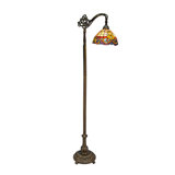 Cassius 62'' Bronze Arched Floor Lamp