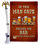 « Man cave passing the bar-impressions » en polyester 2 faces 40 x 28 po Ensemble de drapeaux