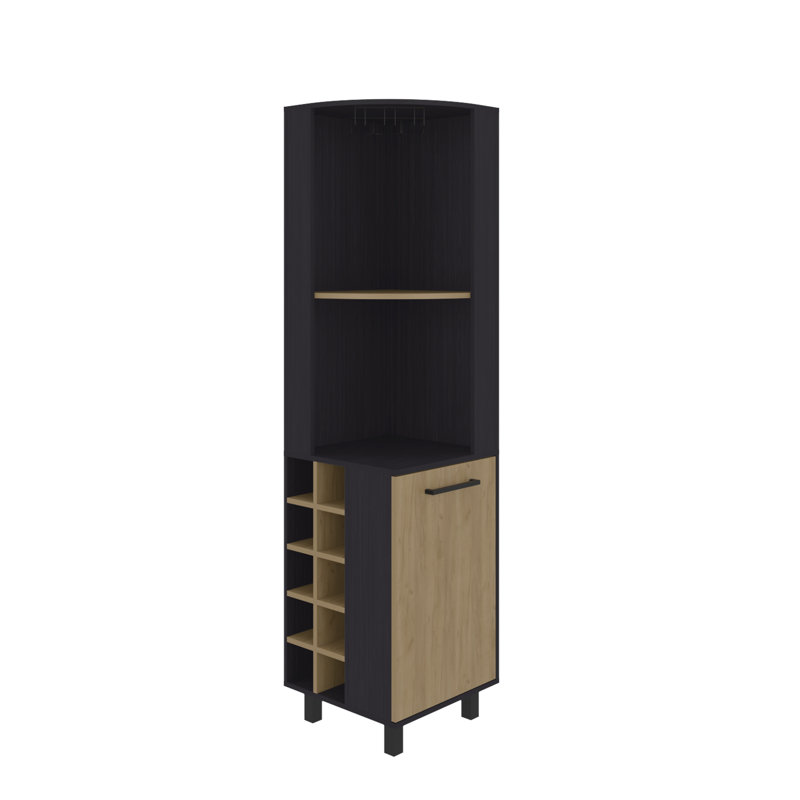 Morriss 44.96 cm Mini Bar Cabinet