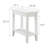 Laurent Solid + Manufactured Wood Narrow End Table-295469637