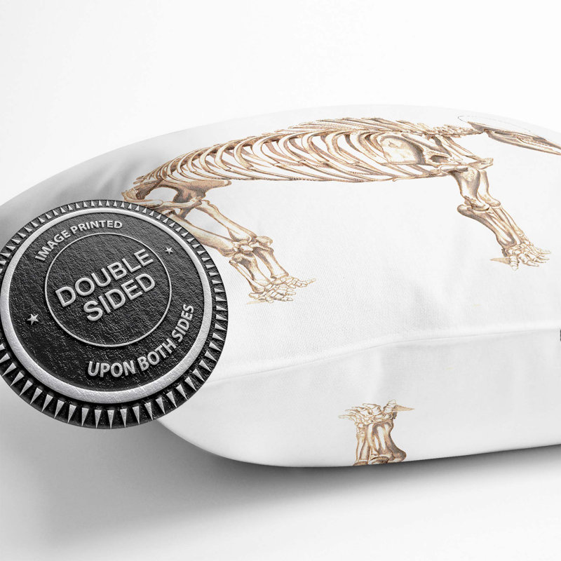 Square Throw Cushion, 40cm H x 40cm W x 15cm D