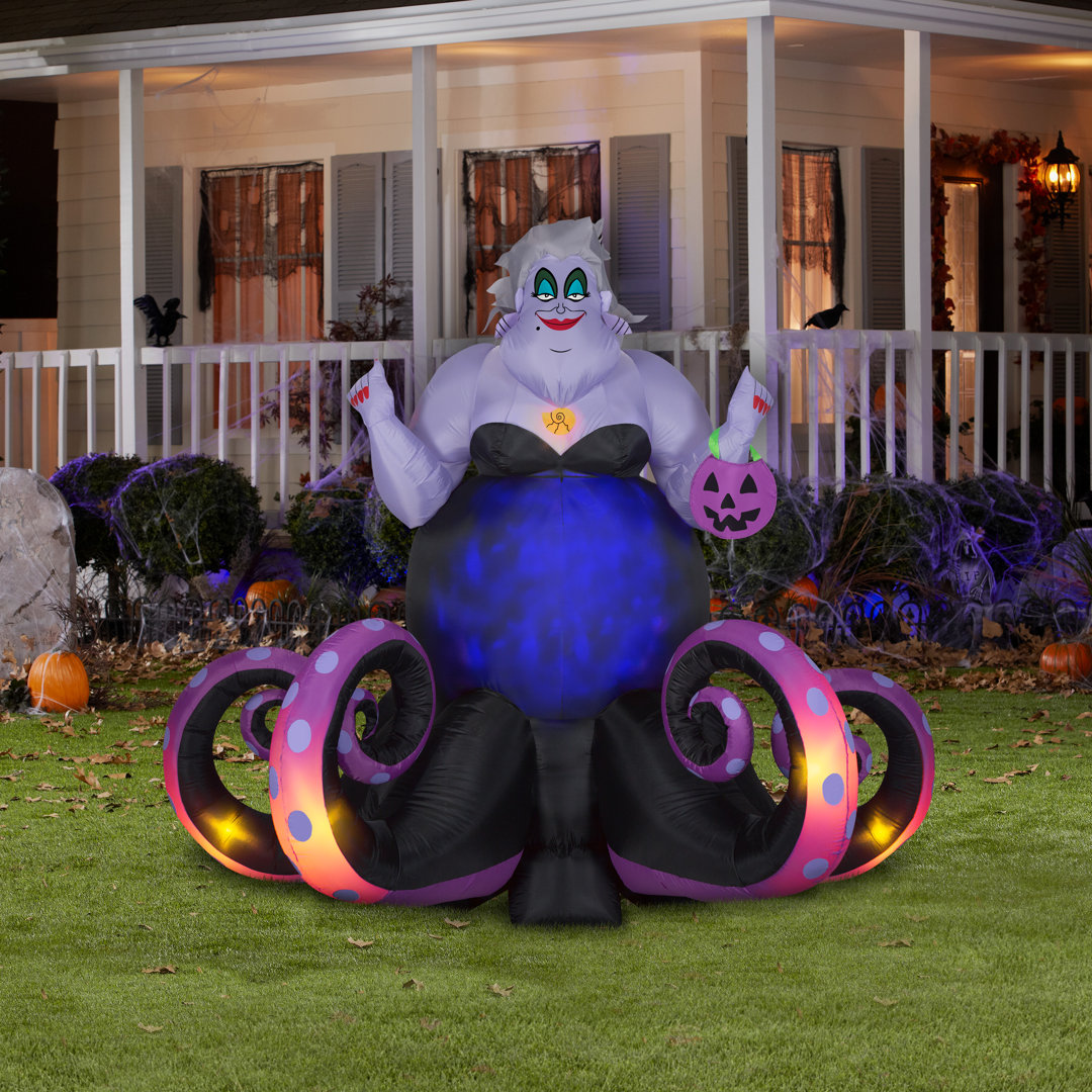 Disney Animated Projection Ursula Inflatable Gemmy Industries