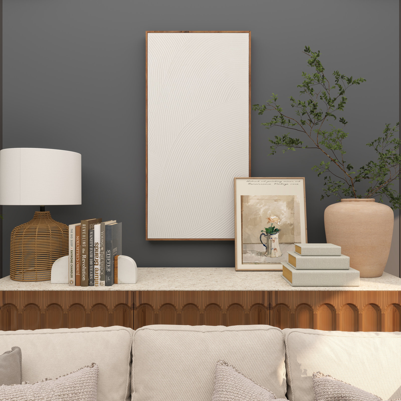 Modern & Contemporary Framed Canvas