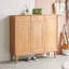 Rangement pour chaussures en bois massif Burlywood