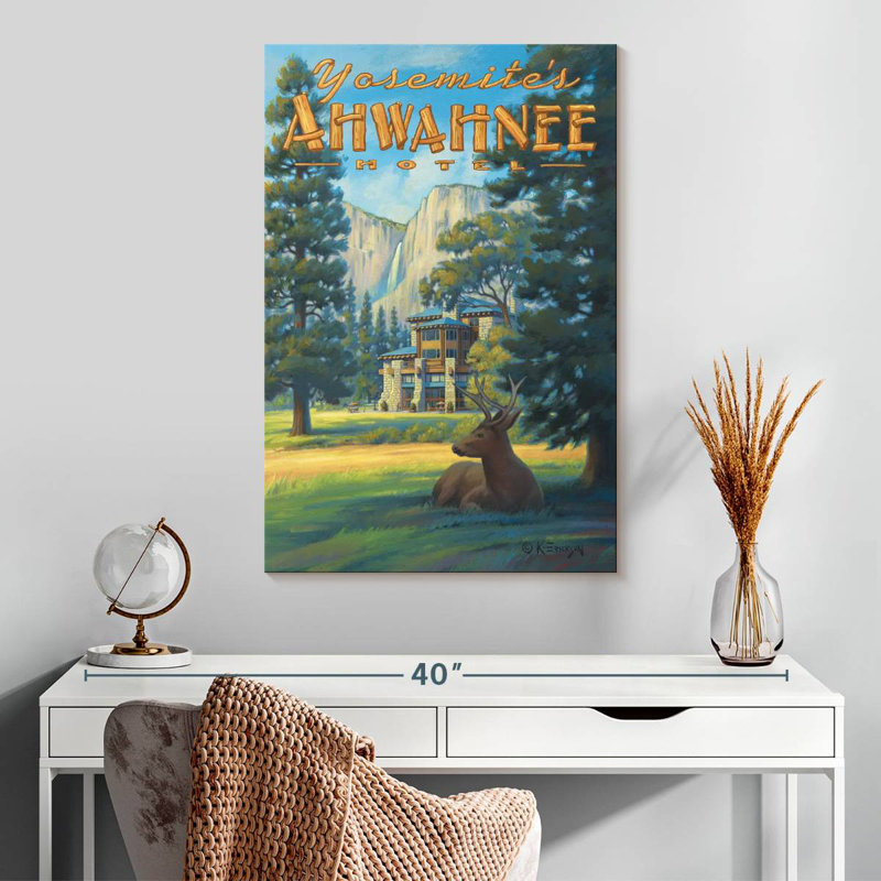 Alvord Ahwahnee Hotel, H 30 po x l 20 po