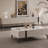 Modern Coffee Table with Sintered Stone Top