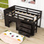 Lit mezzanine simple avec 3 tiroirs Fenelus Kids-581040055