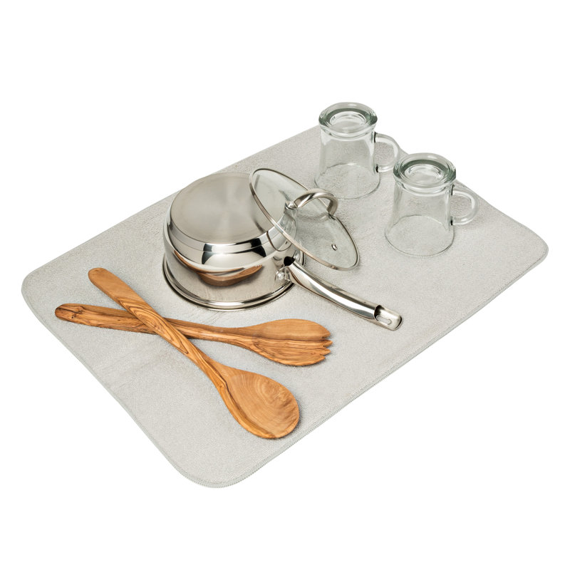 Tapis de séchage Wayfair Basics® Bima, gris