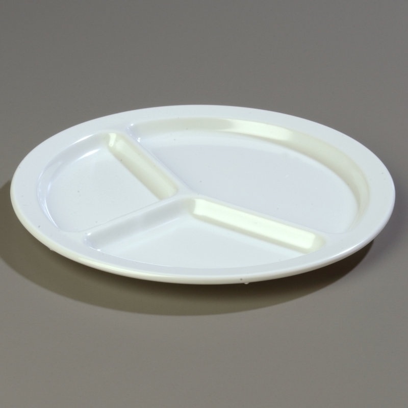 Beurrier en mélamine Kingline ™, Blanc