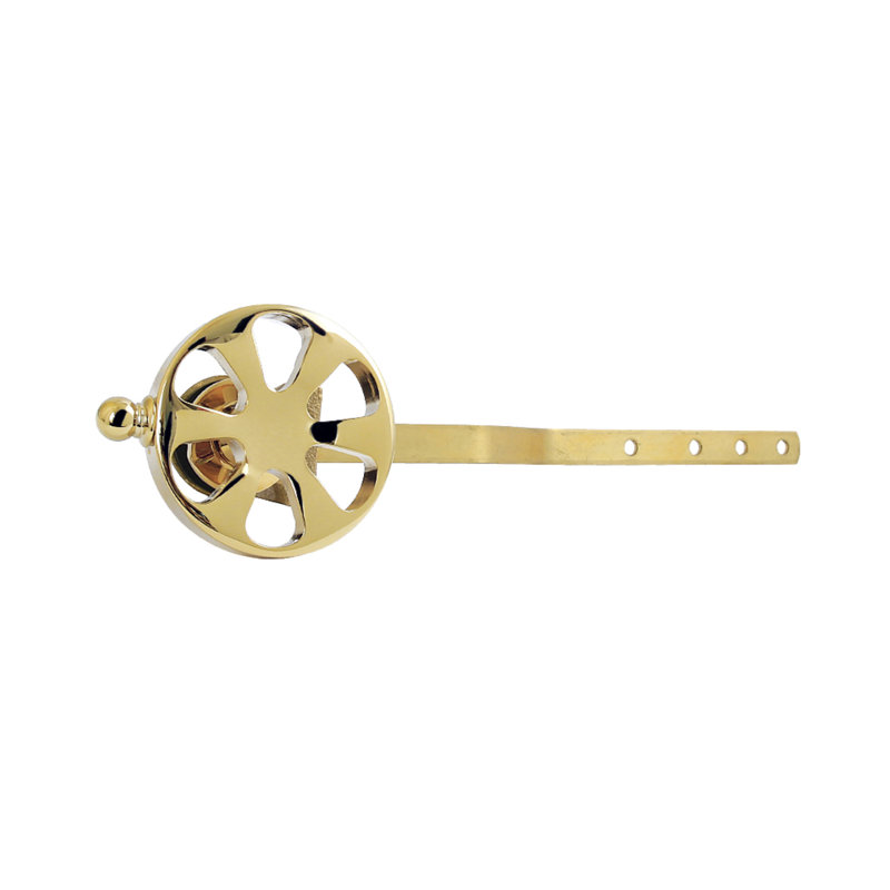 Kingston Brass Belknap Front Mount Toilet Tank Lever, Polished Brass