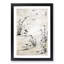 Twelve Egrets by Bada Shanren - Framed Print-55615198-55615192