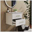 Meuble-lavabo mural 24 po avec lavabo en céramique