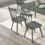 Chaise de salle à manger de style rustique moderne, facile à assembler et de style rétro pour un décor douillet-827159280