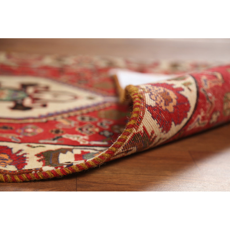 Handmade Wool Traditional Runner Rug 2x5