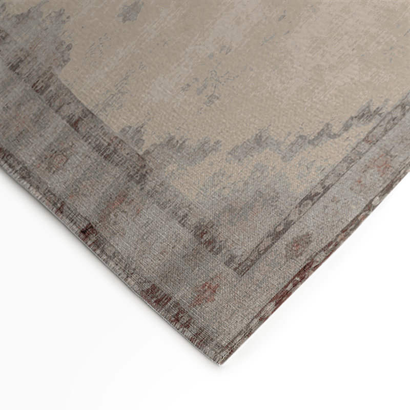 Tapis d'intérieur et d'extérieur surteint beige