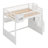 Wooden Loft Bed With Staircase And Wardrobe-1540464992