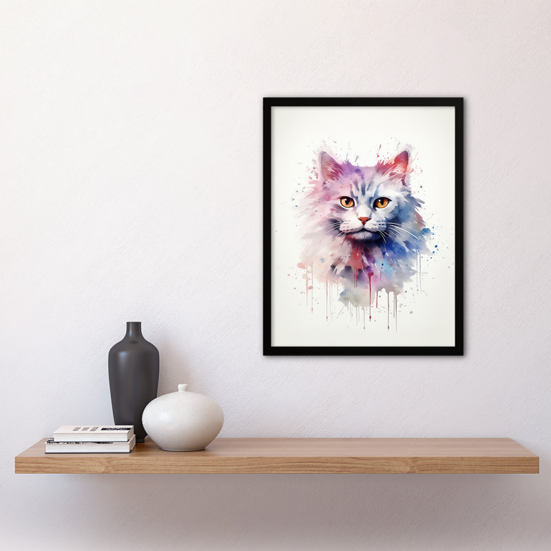 Persian Cat - Single Picture Frame Print