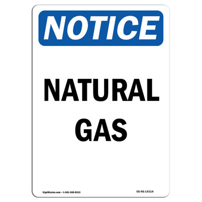 Natural Gas Sign